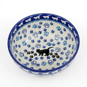 Miska ceramiczna C38 0,6l <br> 1771X Czarny kot